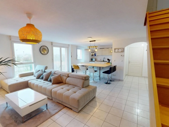 Belle opportunité d'achat : duplex lumineux de 82 m² à Wittenheim