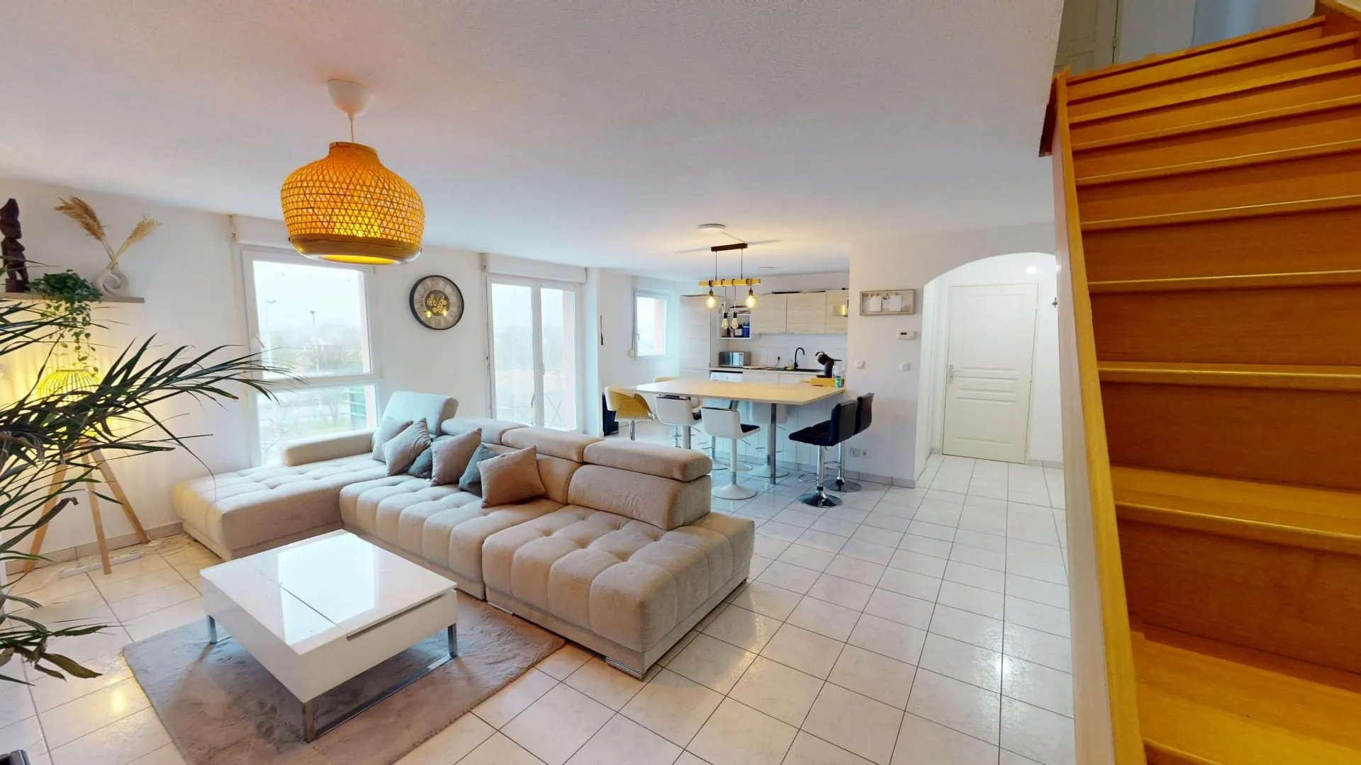 Belle opportunité d'achat : duplex lumineux de 82 m² à Wittenheim 