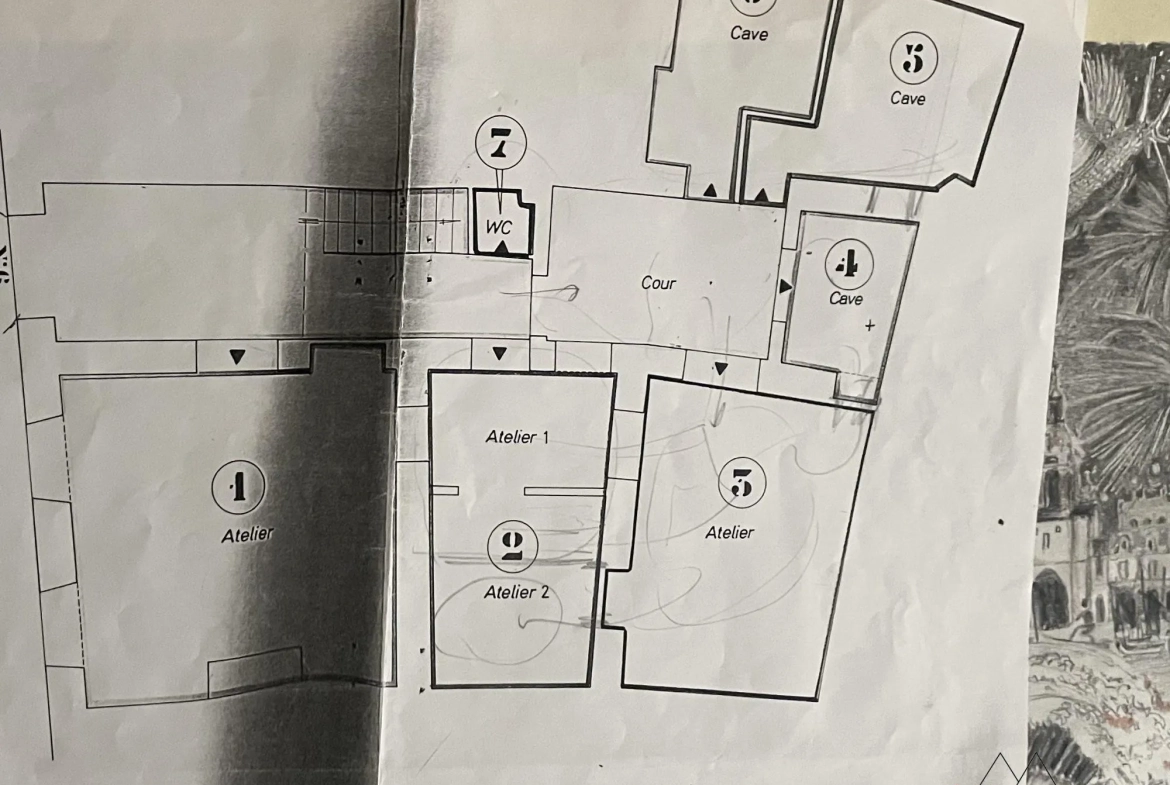 Appartement en rez-de-chaussée avec patio et caves à Perpignan Saint-Jean 