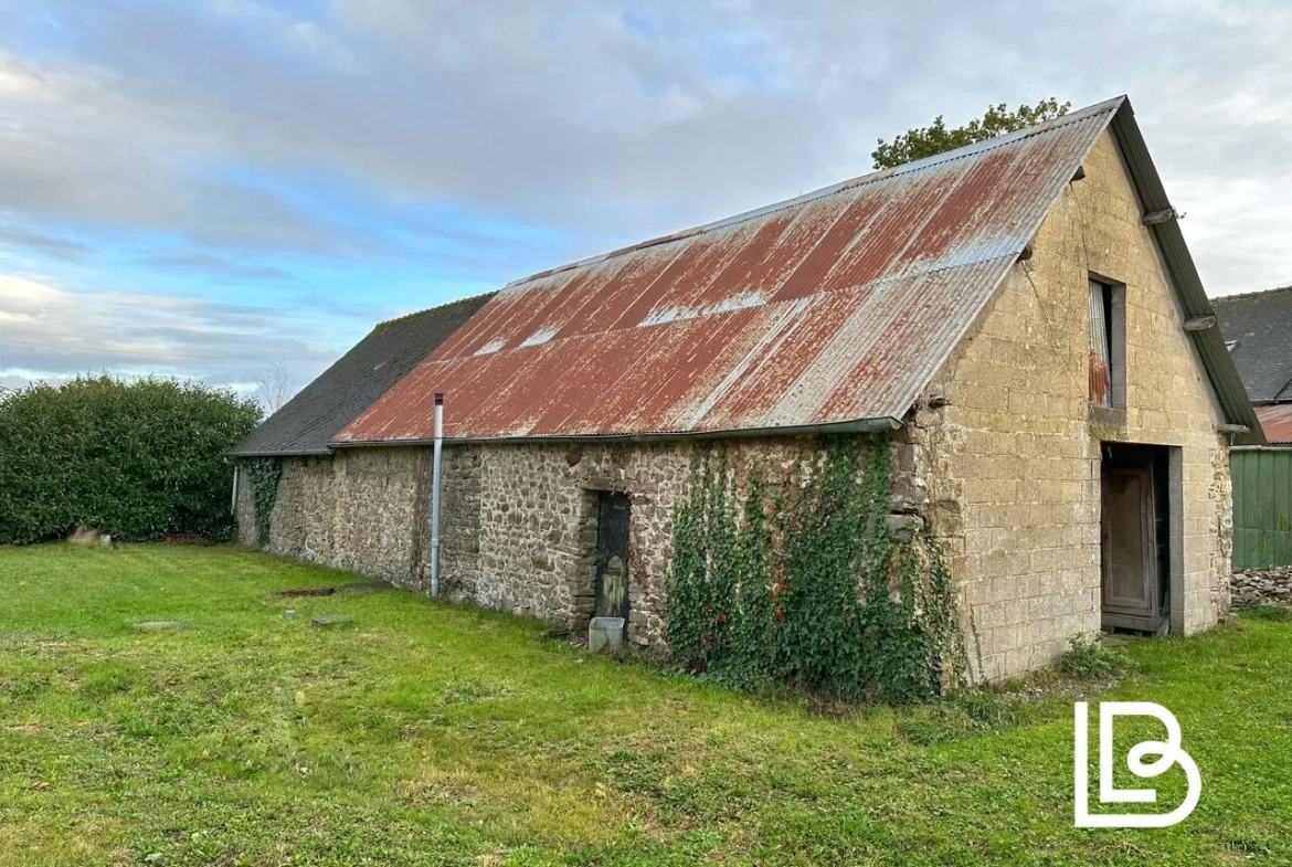 Longère à rénover avec petite maison attenante à Le Petit Fougeray près de Rennes 