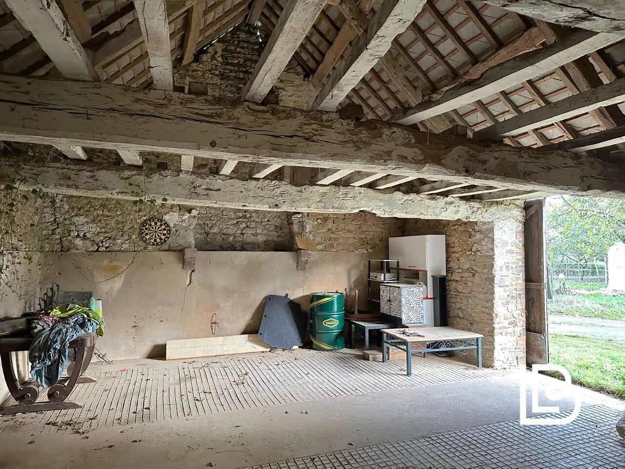 Longère à rénover avec petite maison attenante à Le Petit Fougeray près de Rennes 