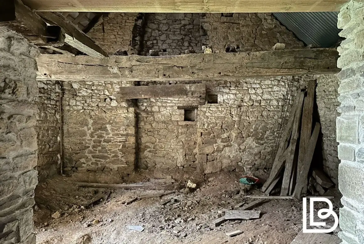 Longère à rénover avec petite maison attenante à Le Petit Fougeray près de Rennes 