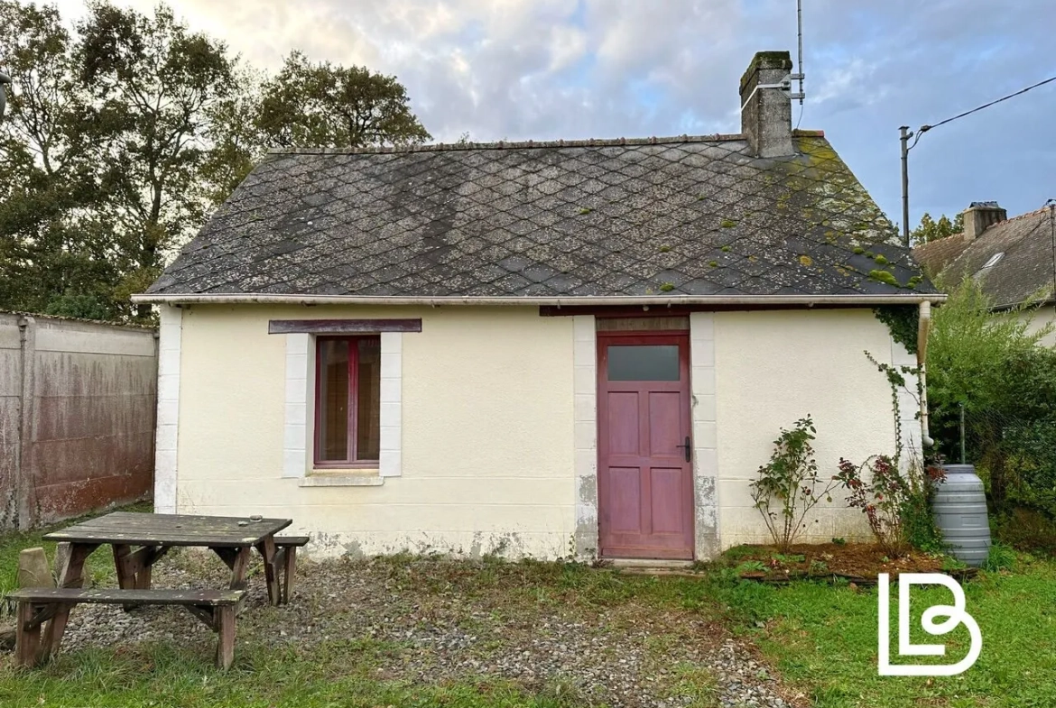 Longère à rénover avec petite maison attenante à Le Petit Fougeray près de Rennes 