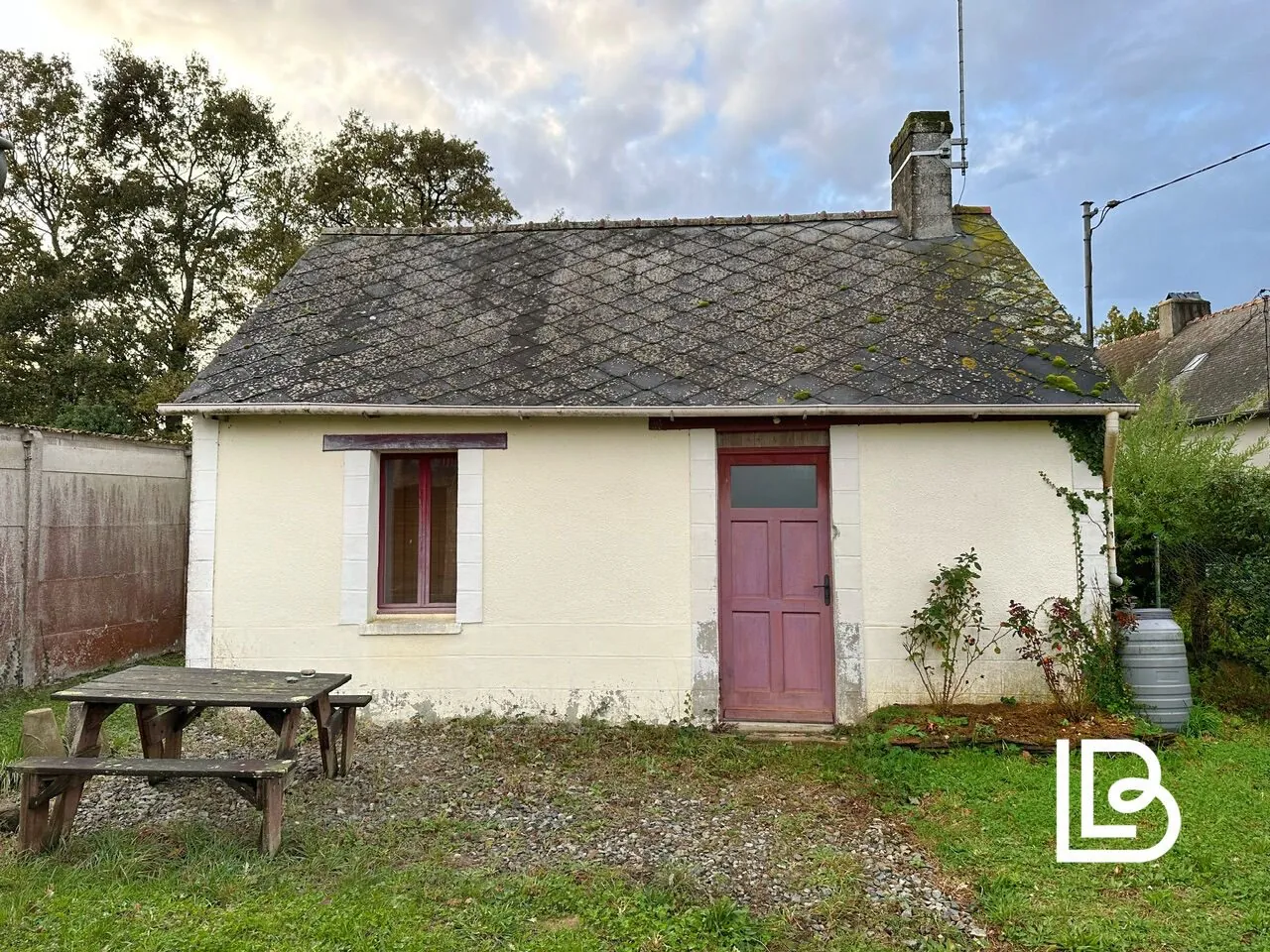 Longère à rénover avec petite maison attenante à Le Petit Fougeray près de Rennes 