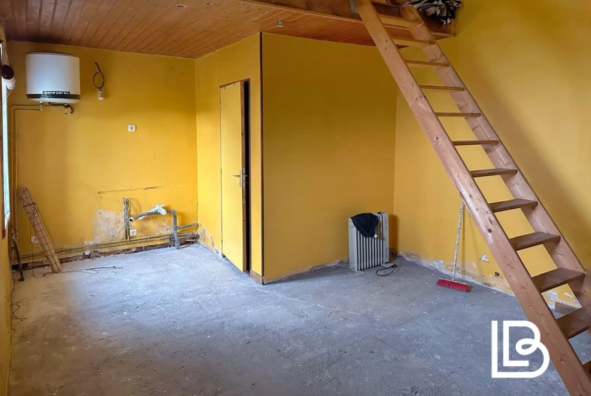 Longère à rénover avec petite maison attenante à Le Petit Fougeray près de Rennes 