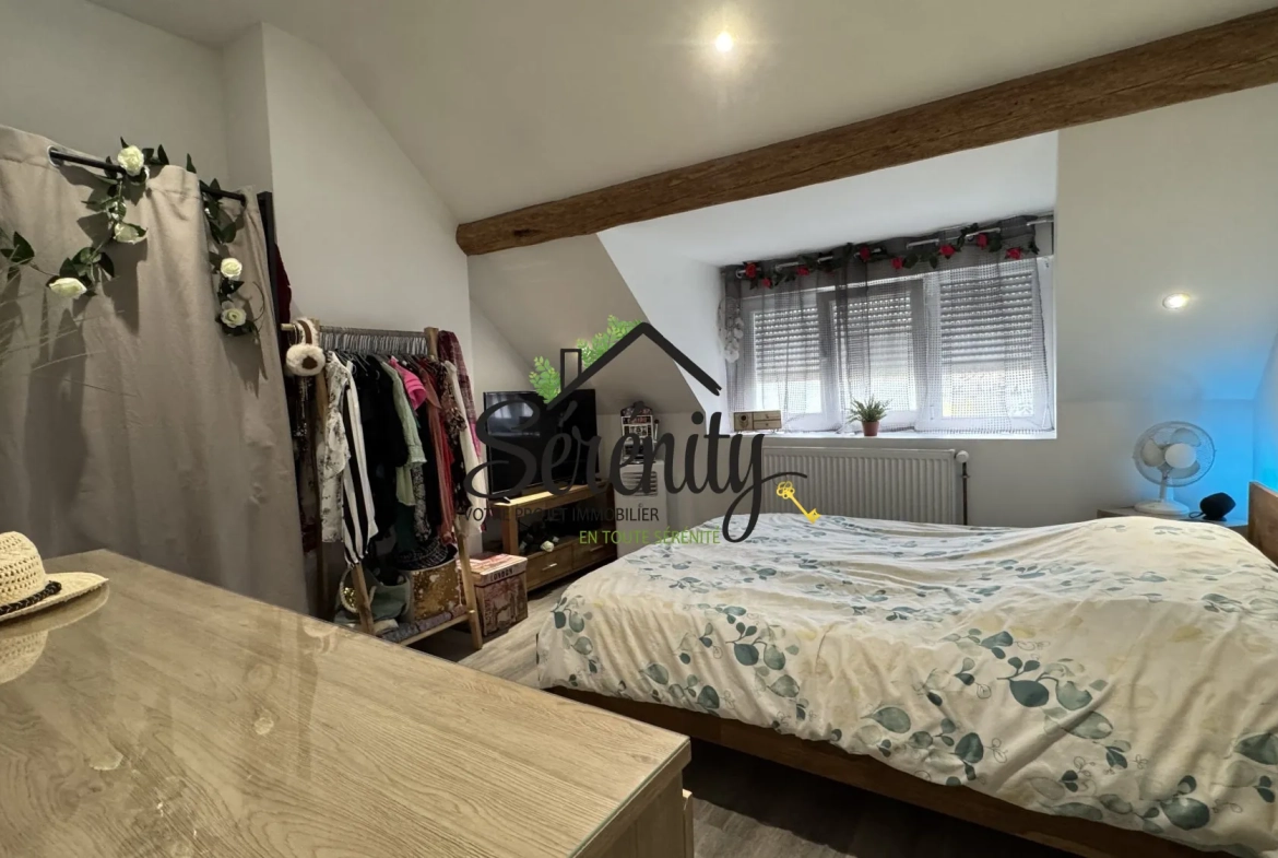 Maison à vendre à Cambrai – 3 chambres, jardin, cave, proximité Auchan 