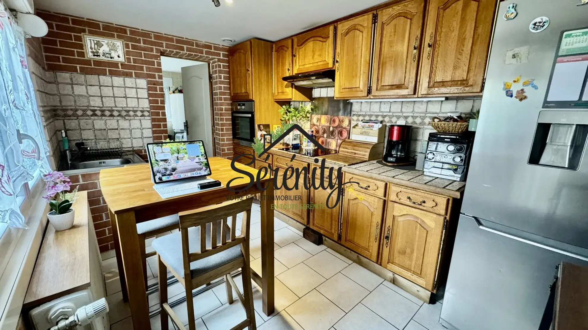 Maison à vendre à Cambrai – 3 chambres, jardin, cave, proximité Auchan 