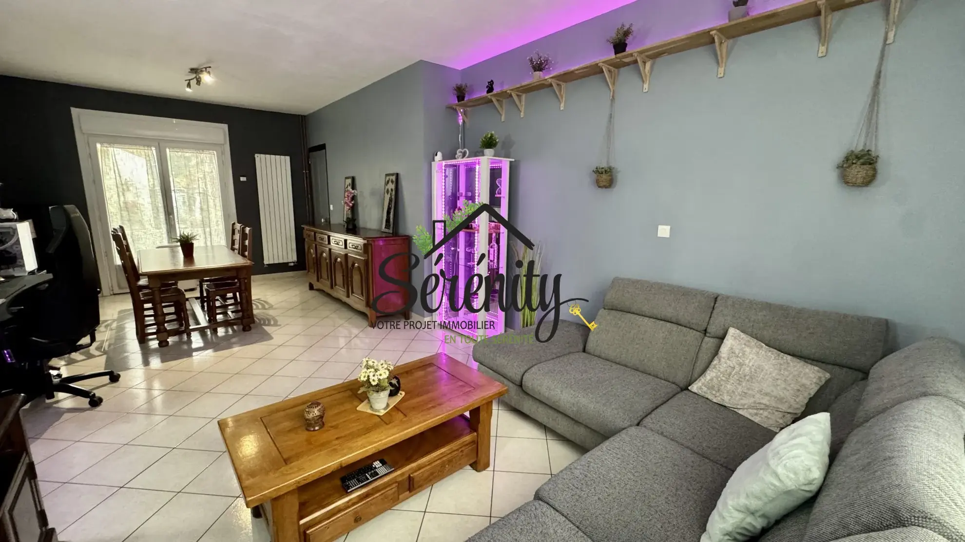 Maison à vendre à Cambrai – 3 chambres, jardin, cave, proximité Auchan 