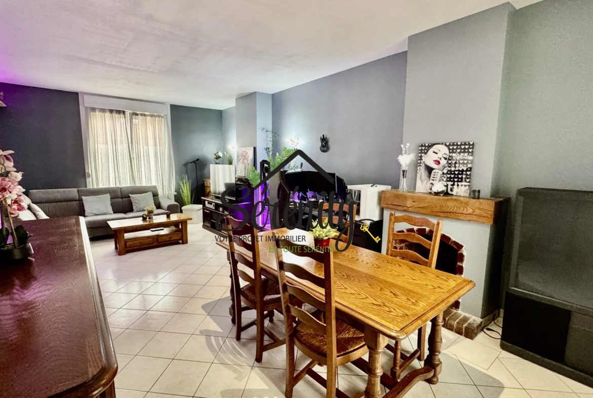 Maison à vendre à Cambrai – 3 chambres, jardin, cave, proximité Auchan 