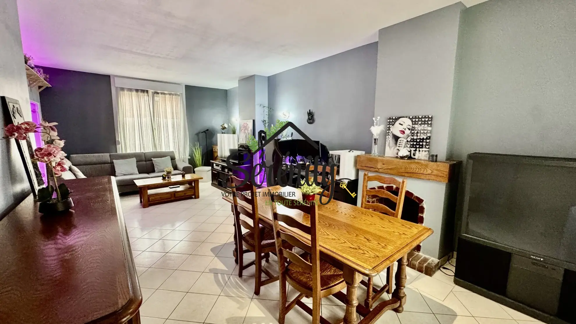 Maison à vendre à Cambrai – 3 chambres, jardin, cave, proximité Auchan 