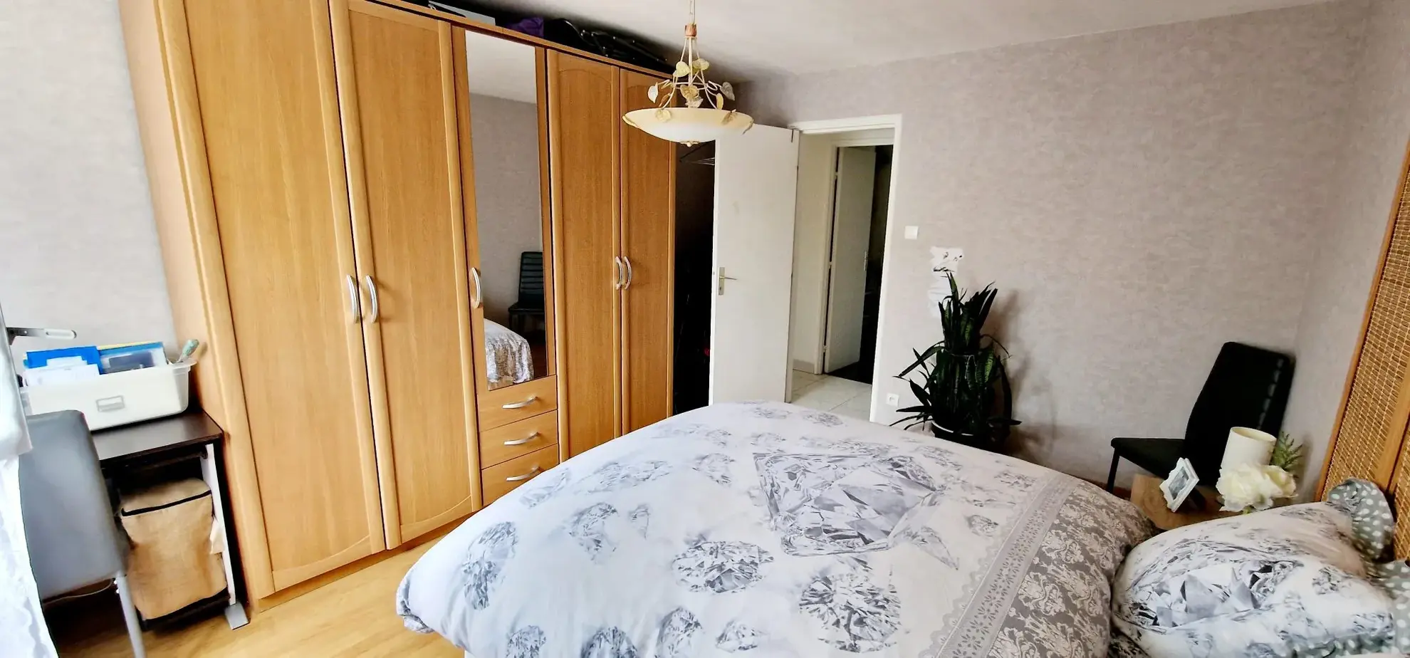 Appartement F3 à Gerstheim avec Vue sur la Nature et Balcon - 65 m² 