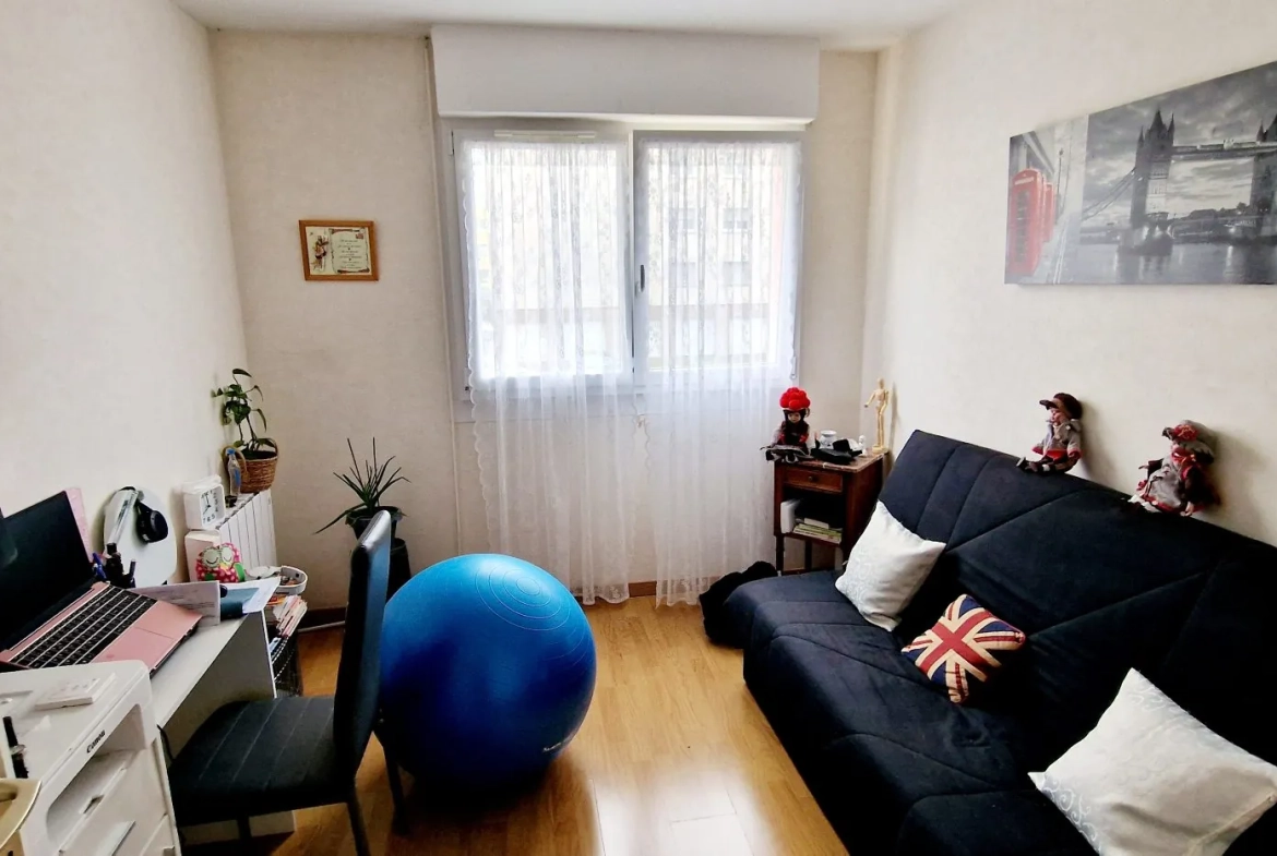 Appartement F3 à Gerstheim avec Vue sur la Nature et Balcon - 65 m² 