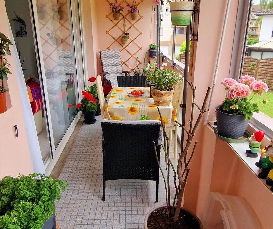 Appartement F3 à Gerstheim avec Vue sur la Nature et Balcon - 65 m² 