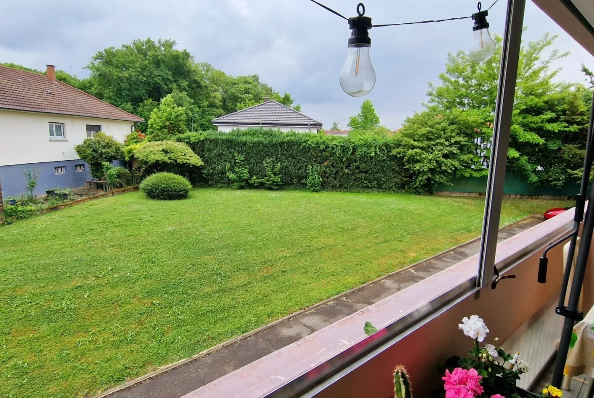 Appartement F3 à Gerstheim avec Vue sur la Nature et Balcon - 65 m² 