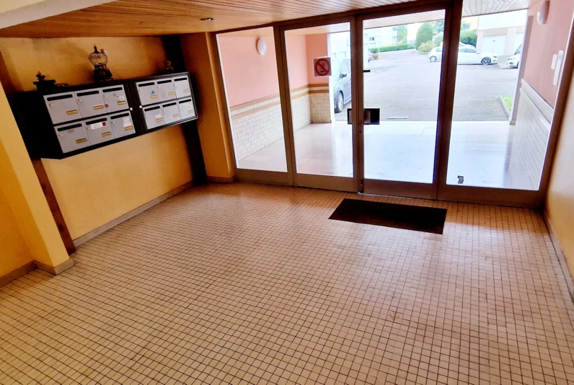 Appartement F3 à Gerstheim avec Vue sur la Nature et Balcon - 65 m² 