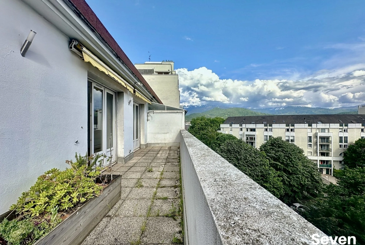 Appartement lumineux de 51 m² avec terrasse à Grenoble - Idéal premier achat ou investissement 