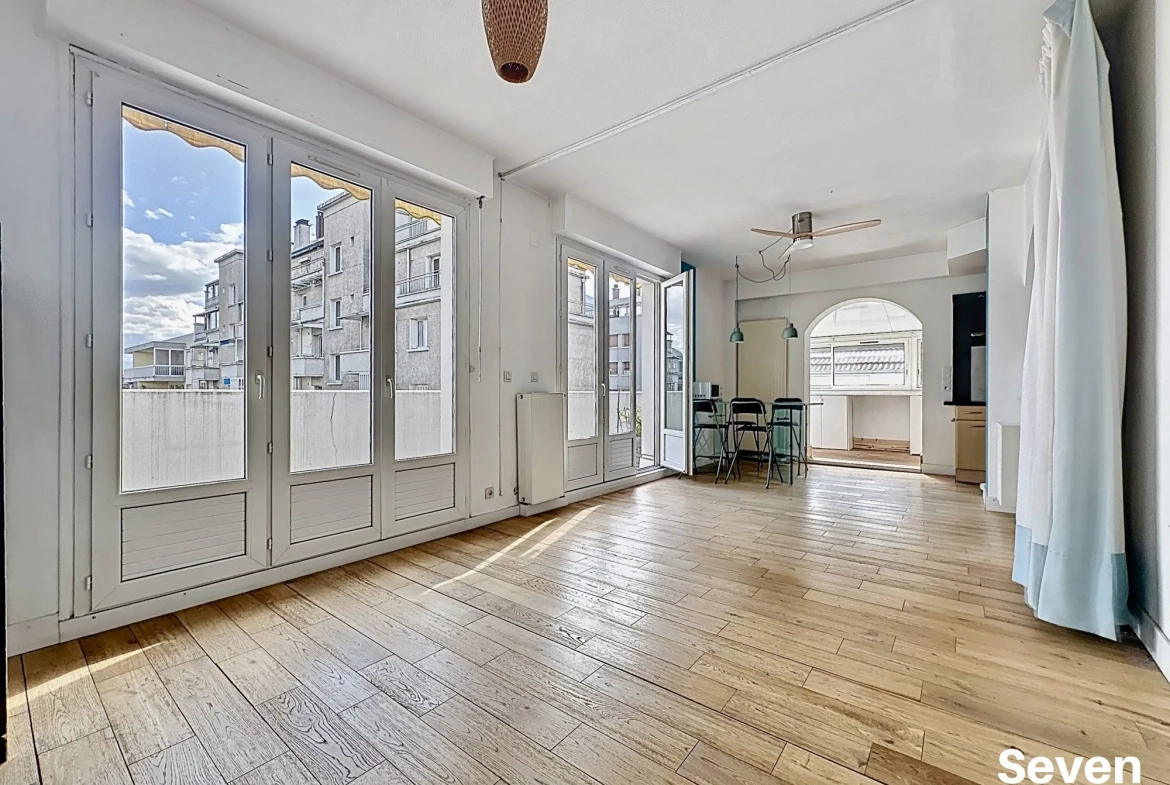 Appartement lumineux de 51 m² avec terrasse à Grenoble - Idéal premier achat ou investissement 