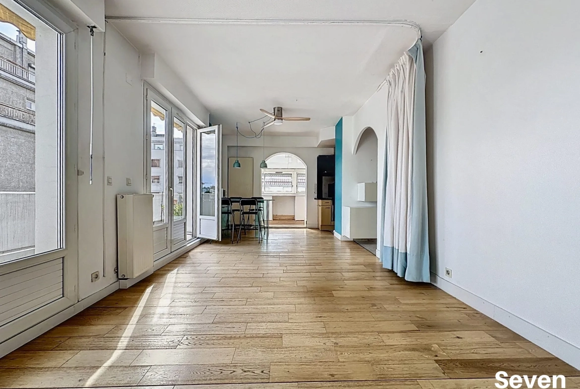 Appartement lumineux de 51 m² avec terrasse à Grenoble - Idéal premier achat ou investissement 