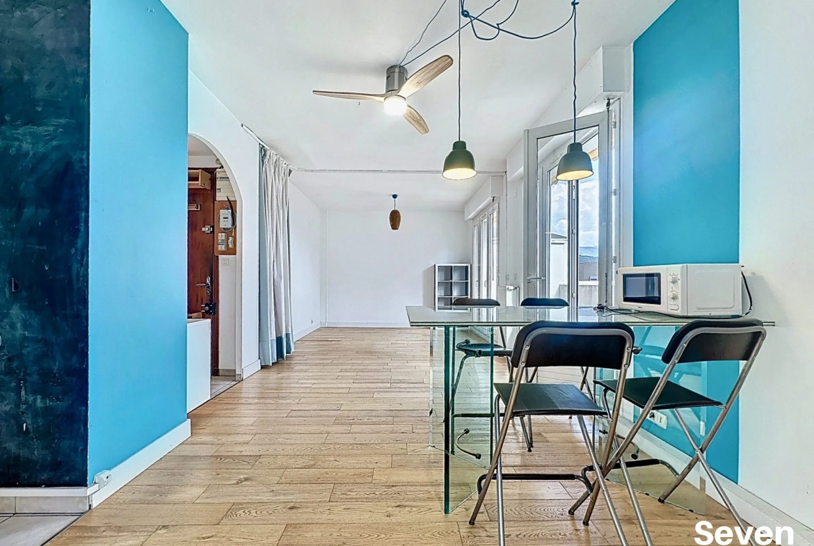 Appartement lumineux de 51 m² avec terrasse à Grenoble - Idéal premier achat ou investissement 