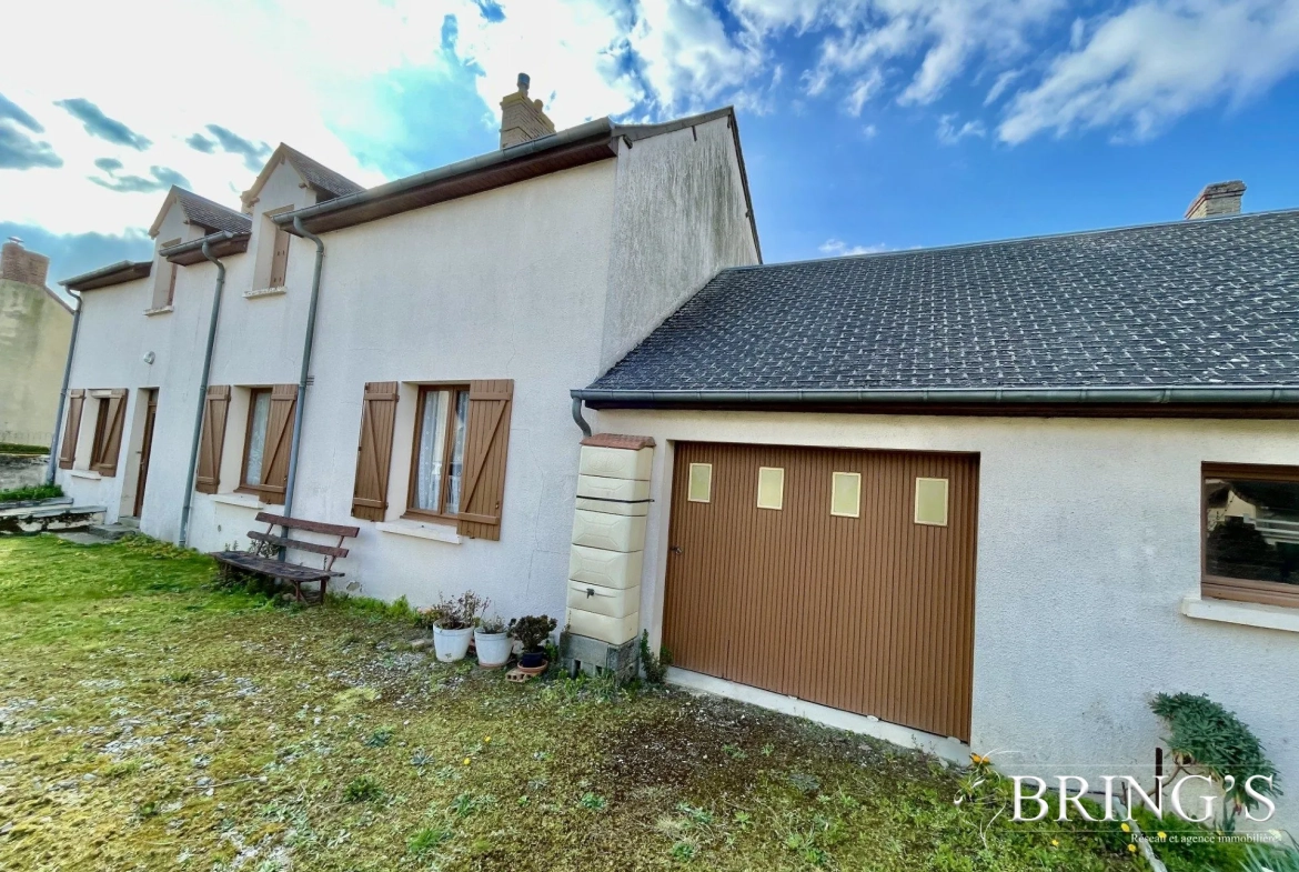 Maison ancienne rénovée avec jardin à Saint-Victeur - 87,92 m² 