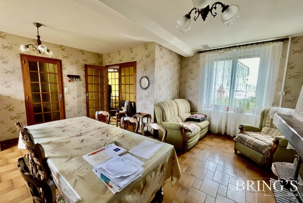 Maison ancienne rénovée avec jardin à Saint-Victeur - 87,92 m² 