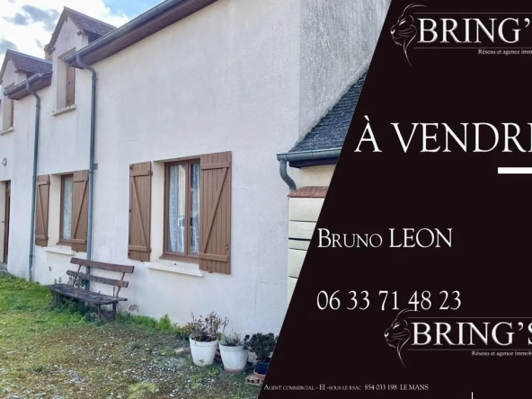 Maison ancienne rénovée avec jardin à Saint-Victeur - 87,92 m²