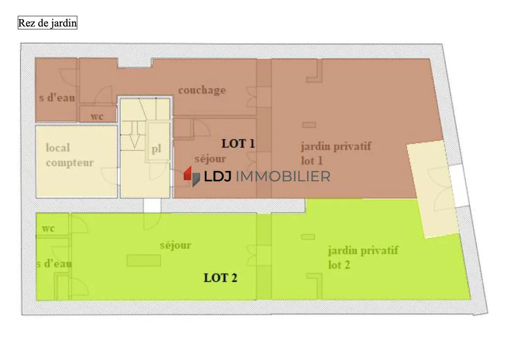 Appartement T2 avec jardin privatif à Amélie-les-Bains-Palalda 