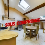 Appartement meublé à vendre au dernier étage à Valgelon-La-Rochette