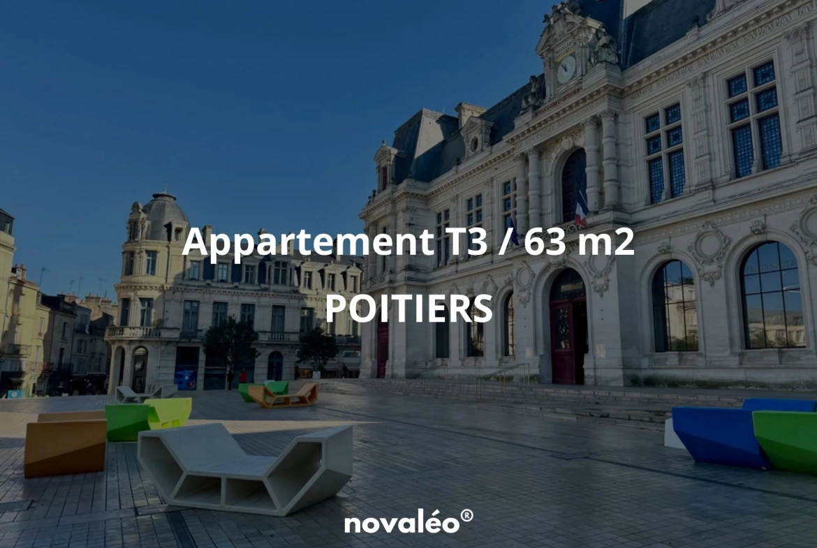 Appartement T3 à Poitiers — Investissez dans un bien avec potentiel idéalement situé 