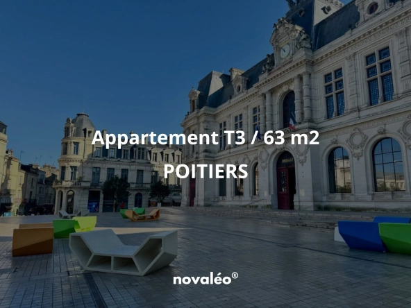 Appartement T3 à Poitiers — Investissez dans un bien avec potentiel idéalement situé