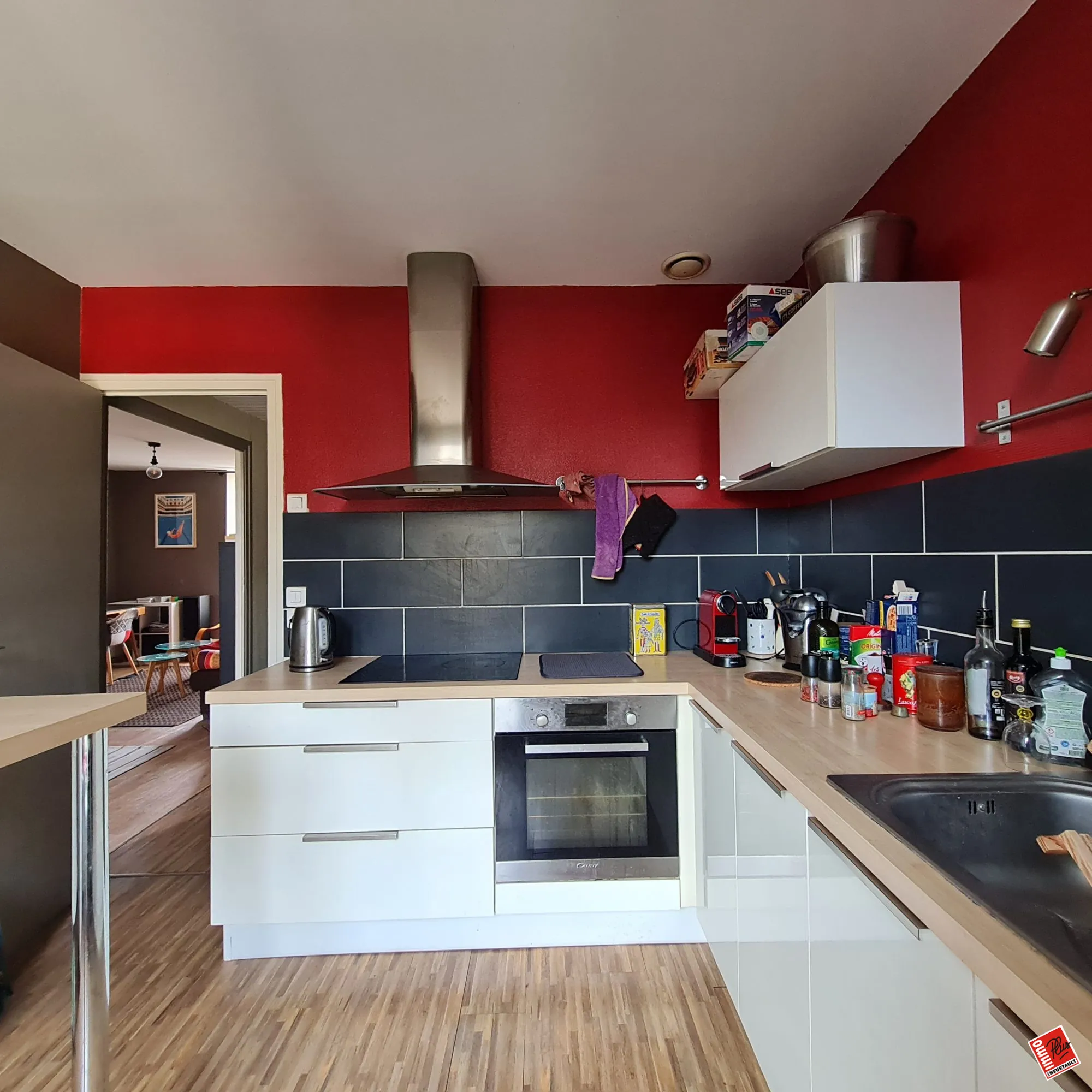 Appartement traversant de 73 m² à Saint-Brieuc avec cave et parking 