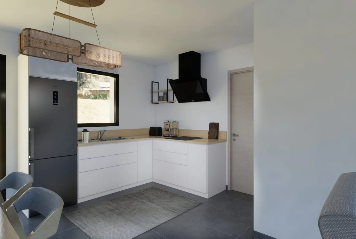 Maison neuve à construire à Mazirot - Modèle AMARYLLIS, maison de plain-pied personnalisée 