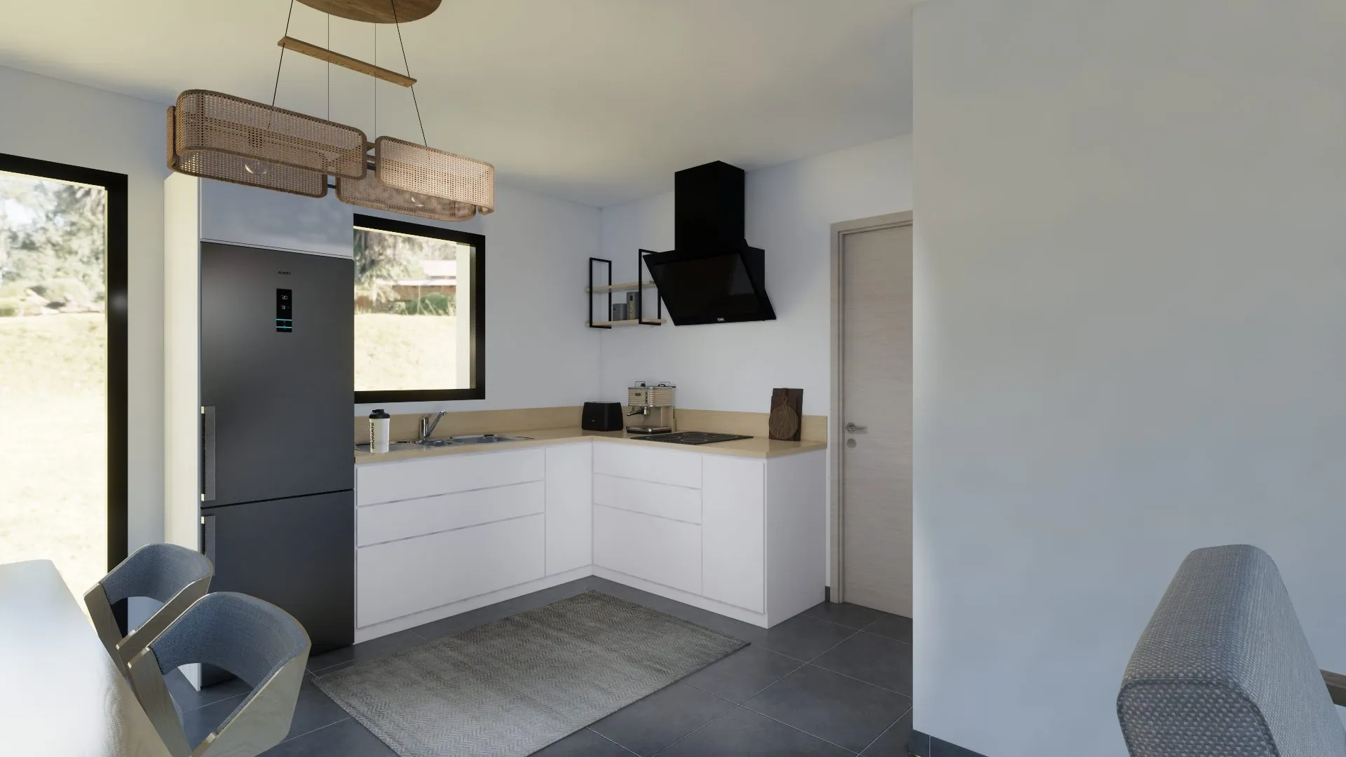 Maison neuve à construire à Mazirot - Modèle AMARYLLIS, maison de plain-pied personnalisée 