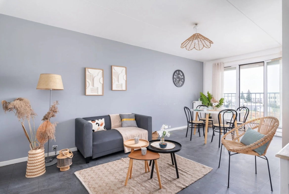 Appartement T2 à vendre à Vénissieux - 57 m², sécurisé, proche transports 