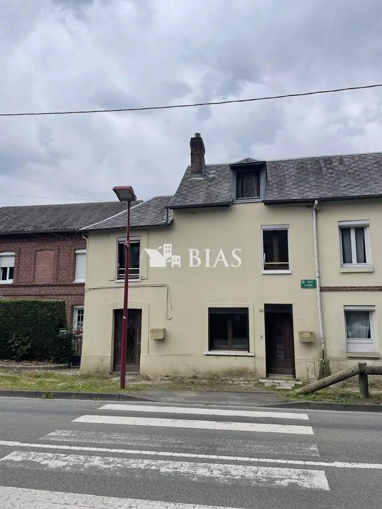 Maison à Duclair avec deux logements et cour privative - Investissement ou primo-accès 