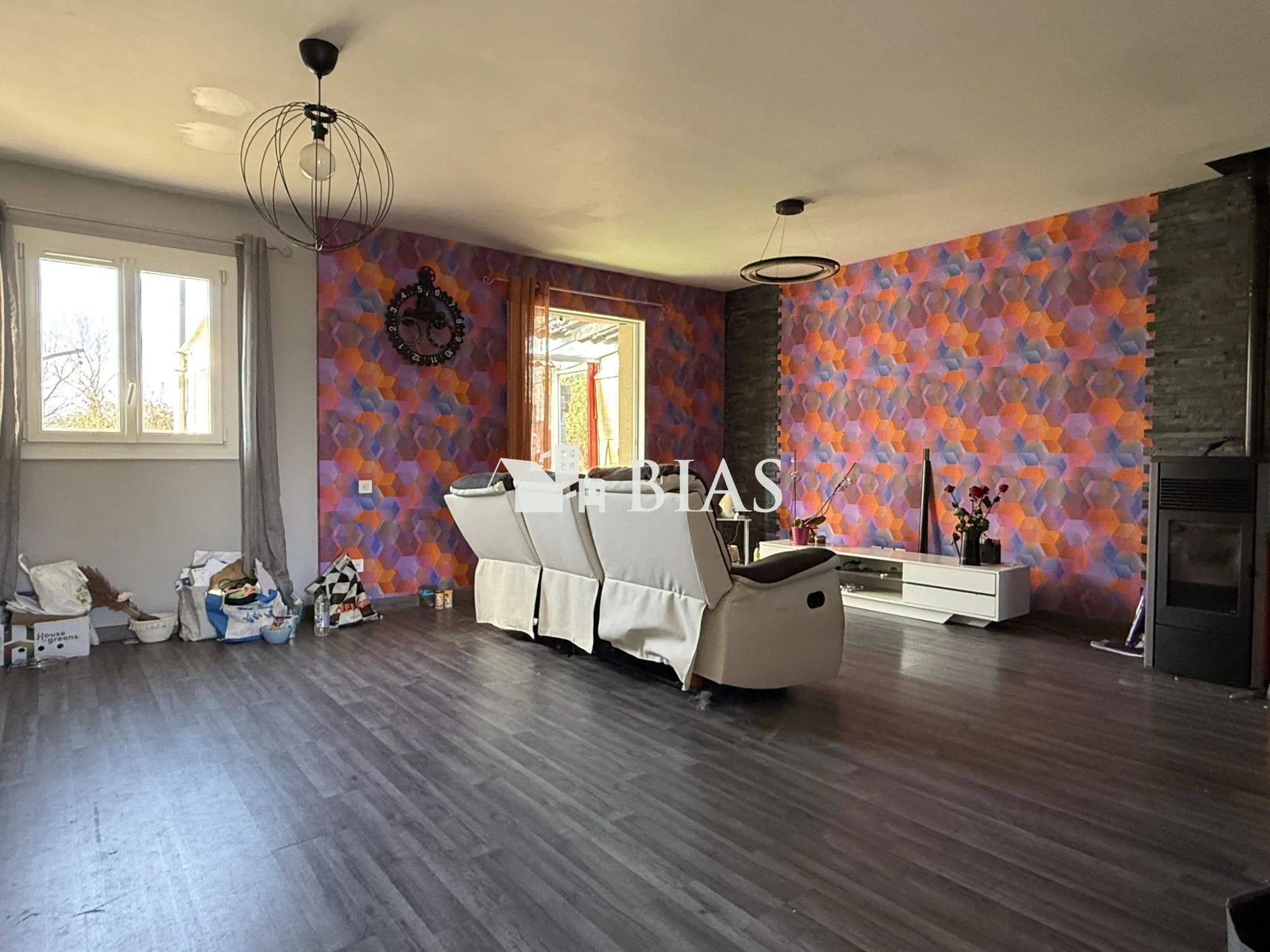 Charmante maison de plain-pied sur 1550 m² de terrain à Duclair 