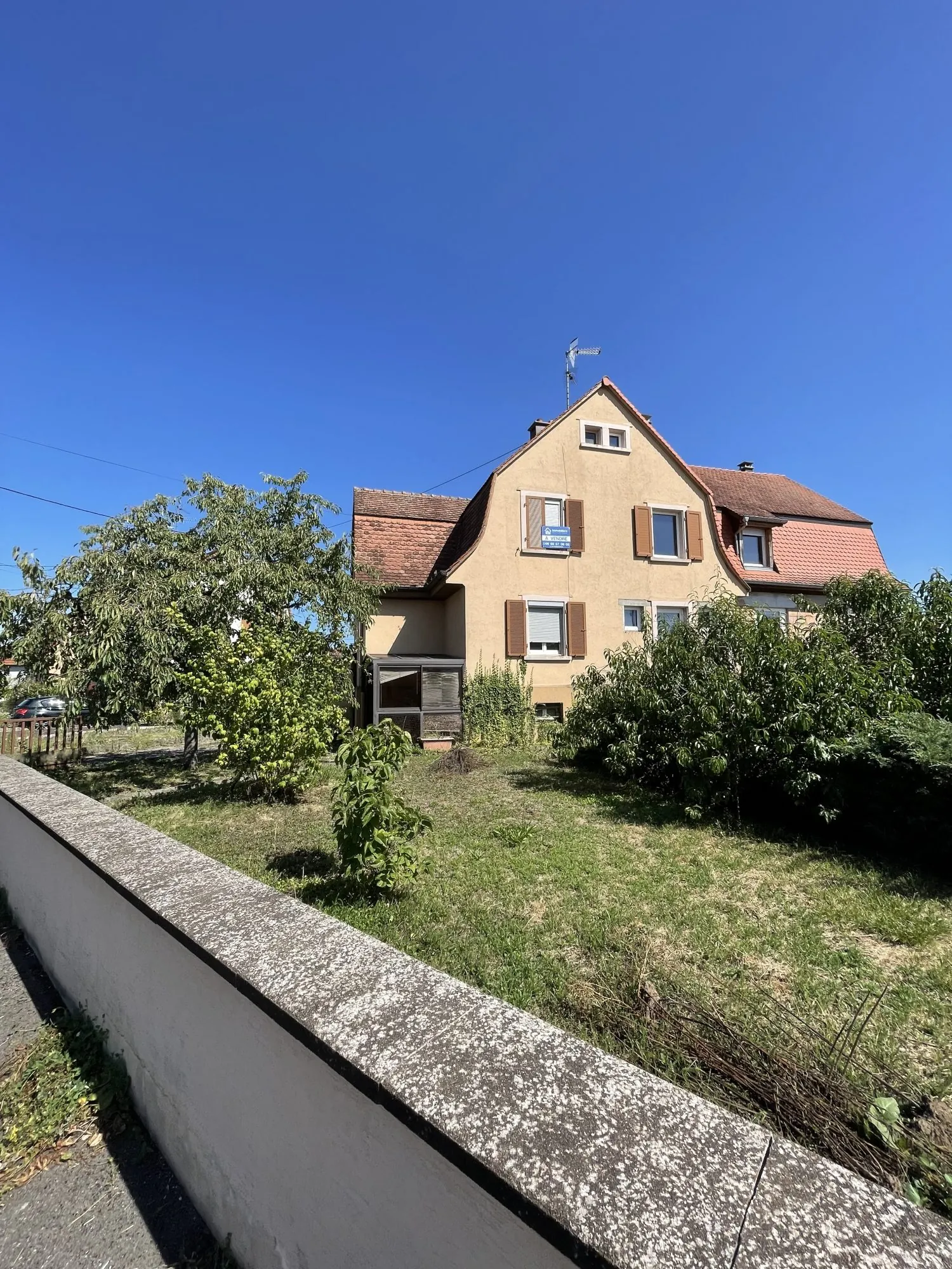 Maison à vendre à Pulversheim 60 m² avec potentiel de rénovation 