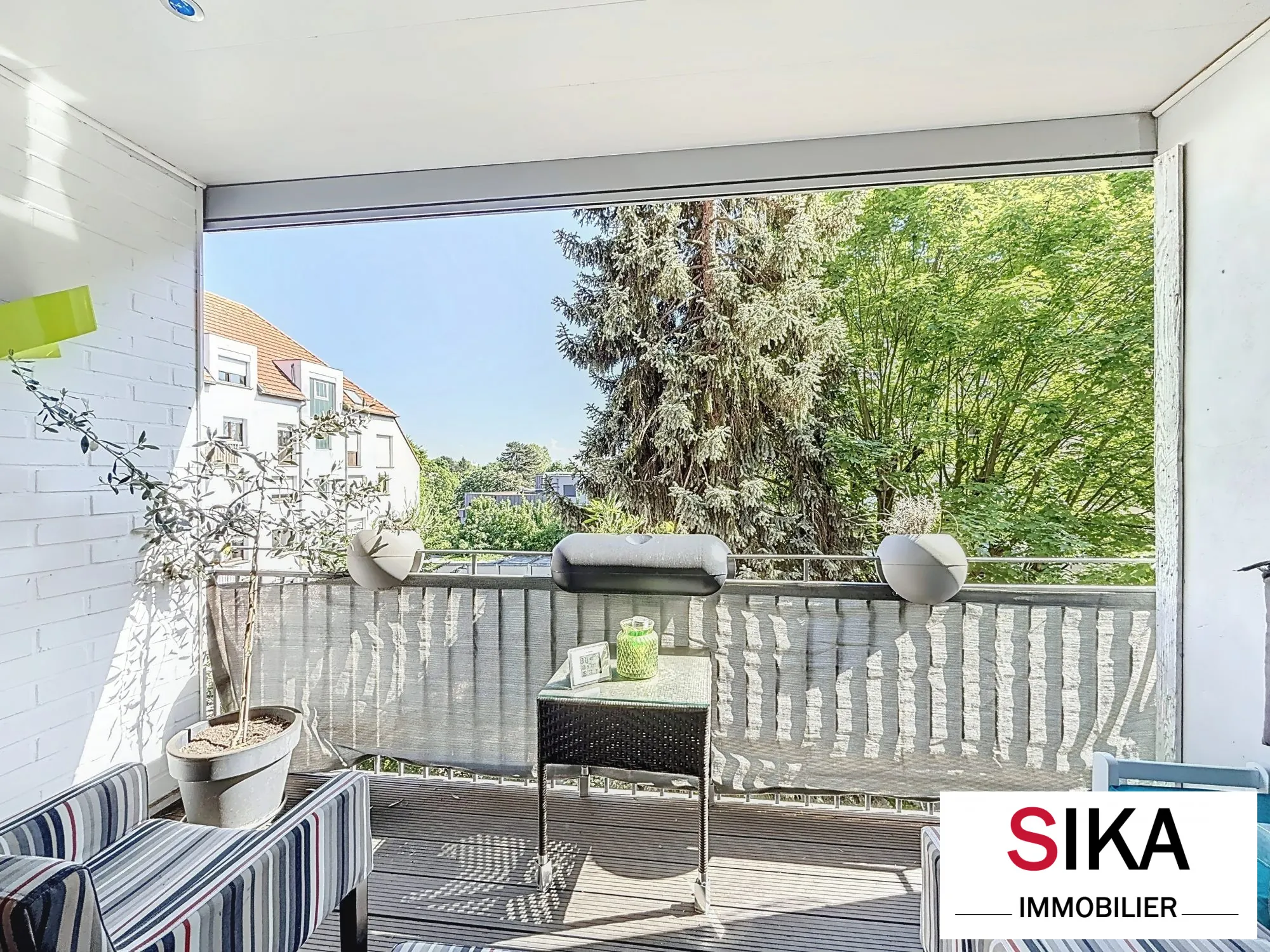 Appartements 3 pièces lumineux avec balcon à Strasbourg Koenigshoffen 