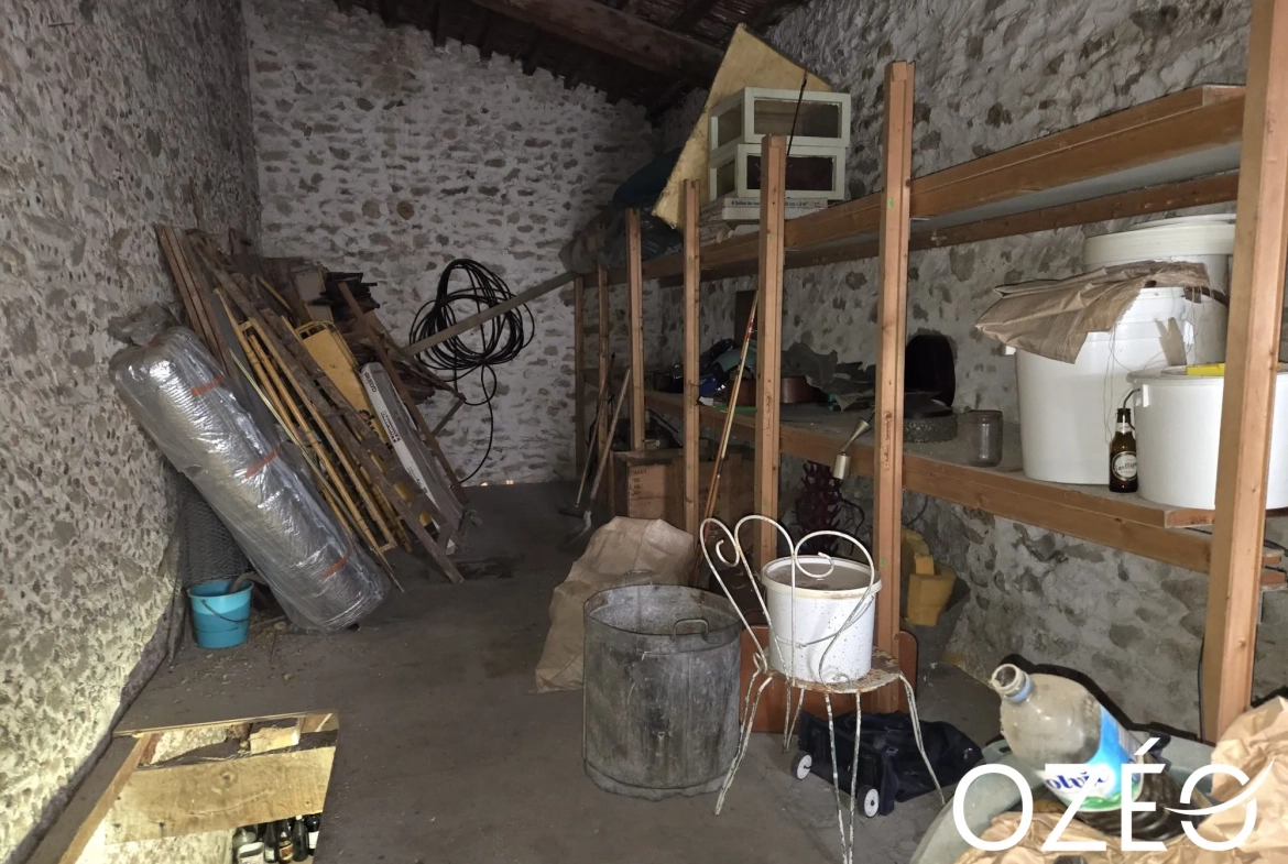 Ancienne cave à rénover de 100 m² avec terrasse exposée sud à Argelès-sur-Mer 