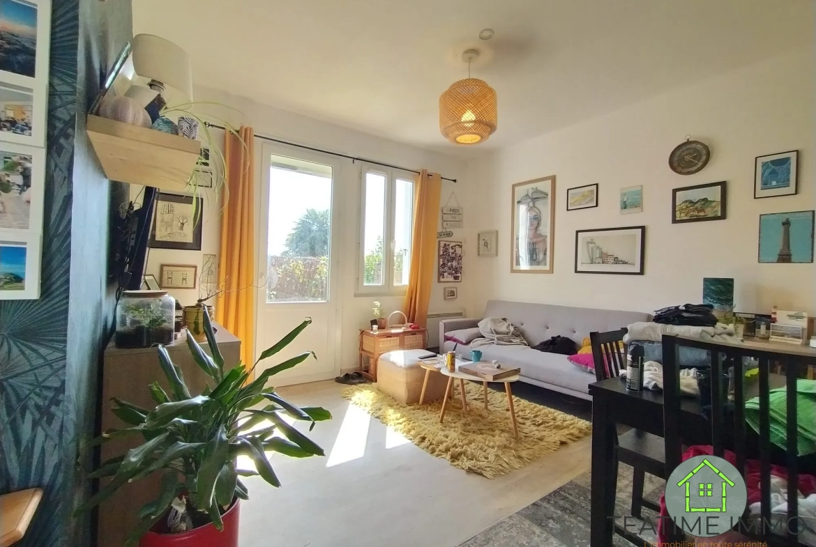 Charmante maison de 36 m² avec jardin à Fouesnant, idéale pour investissement ou résidence secondaire 