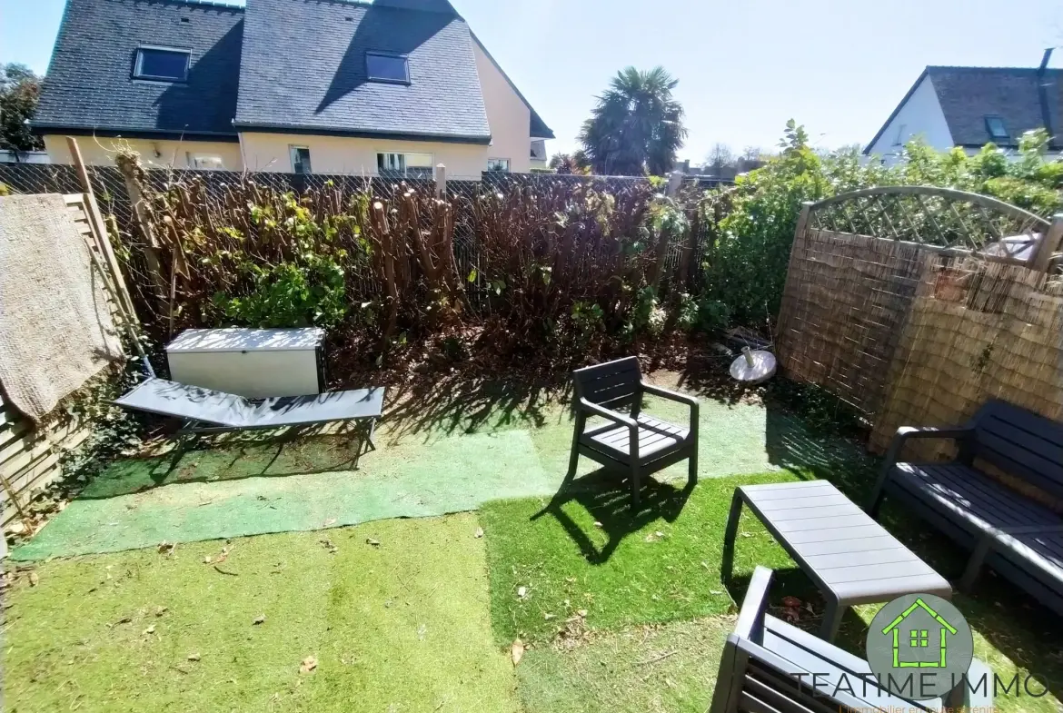 Charmante maison de 36 m² avec jardin à Fouesnant, idéale pour investissement ou résidence secondaire 