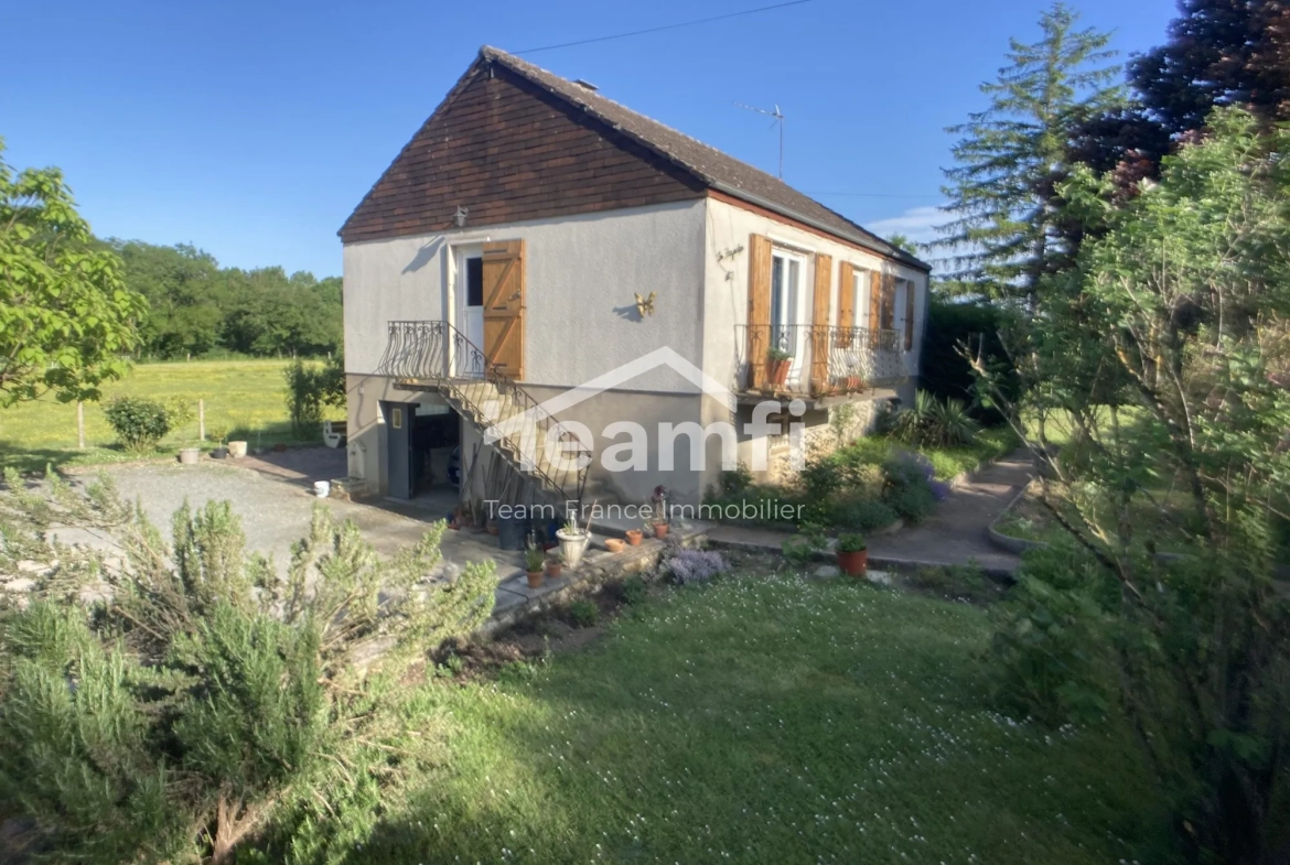 A vendre maison de 80,96 m² avec terrain de 2722 m² à Saint-Florent-sur-Cher 