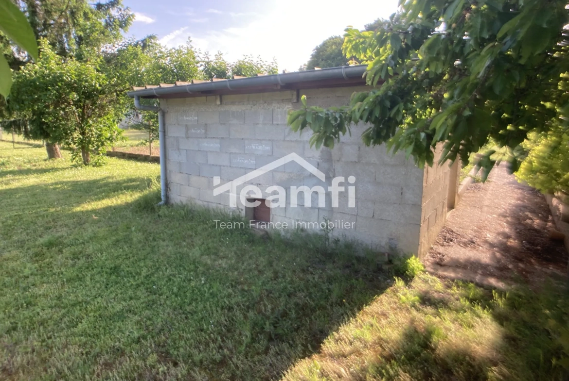 A vendre maison de 80,96 m² avec terrain de 2722 m² à Saint-Florent-sur-Cher 