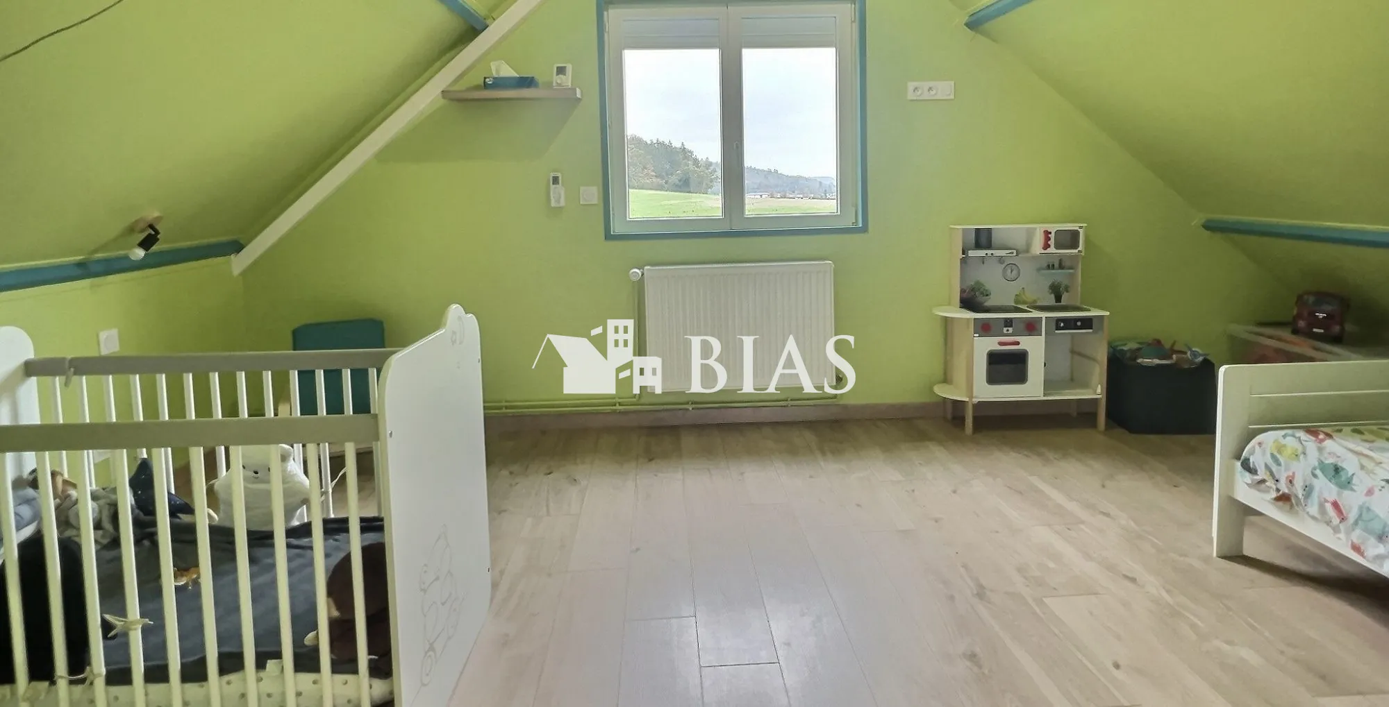 Maison familiale à vendre à Fontaine-l'Abbé de 90 m² avec terrain ensoleillé 