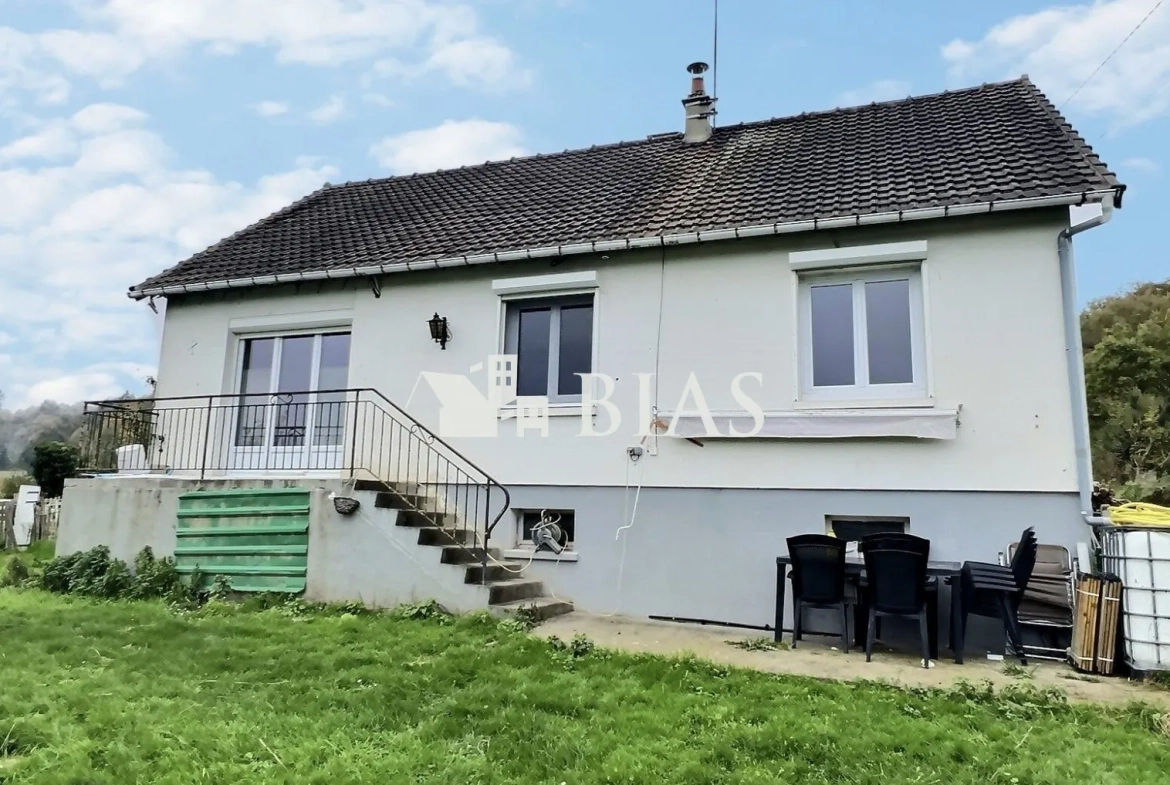 Maison familiale à vendre à Fontaine-l'Abbé de 90 m² avec terrain ensoleillé 