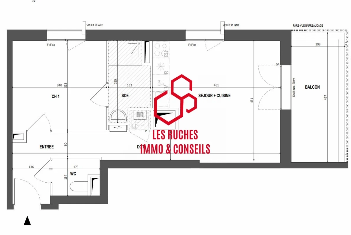 Appartement T2 Neuf avec Balcon à Nantes – Confort Moderne et Proximité 