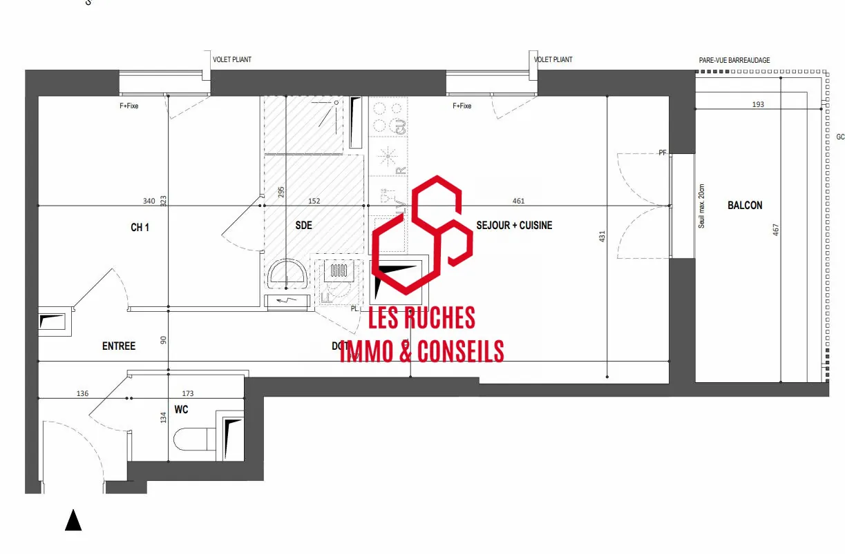 Appartement T2 Neuf avec Balcon à Nantes – Confort Moderne et Proximité 