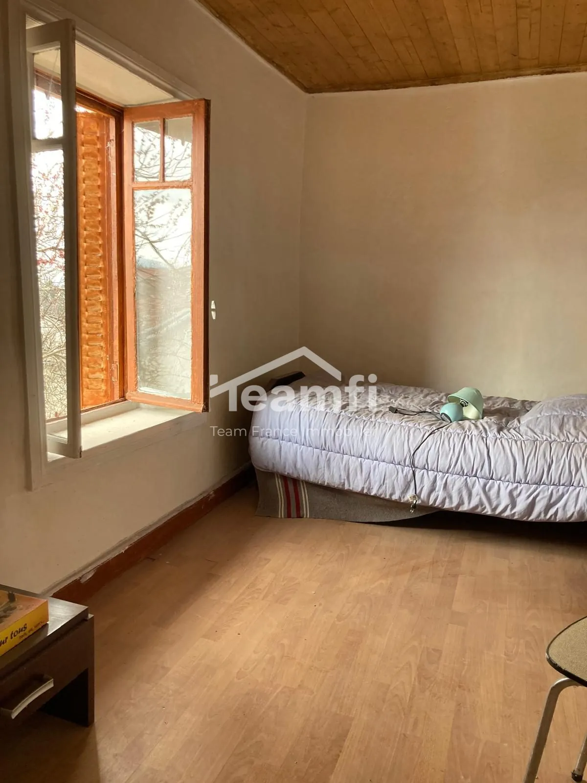 Maison à rénover avec 4 chambres, jardin et atelier à Arconsat 