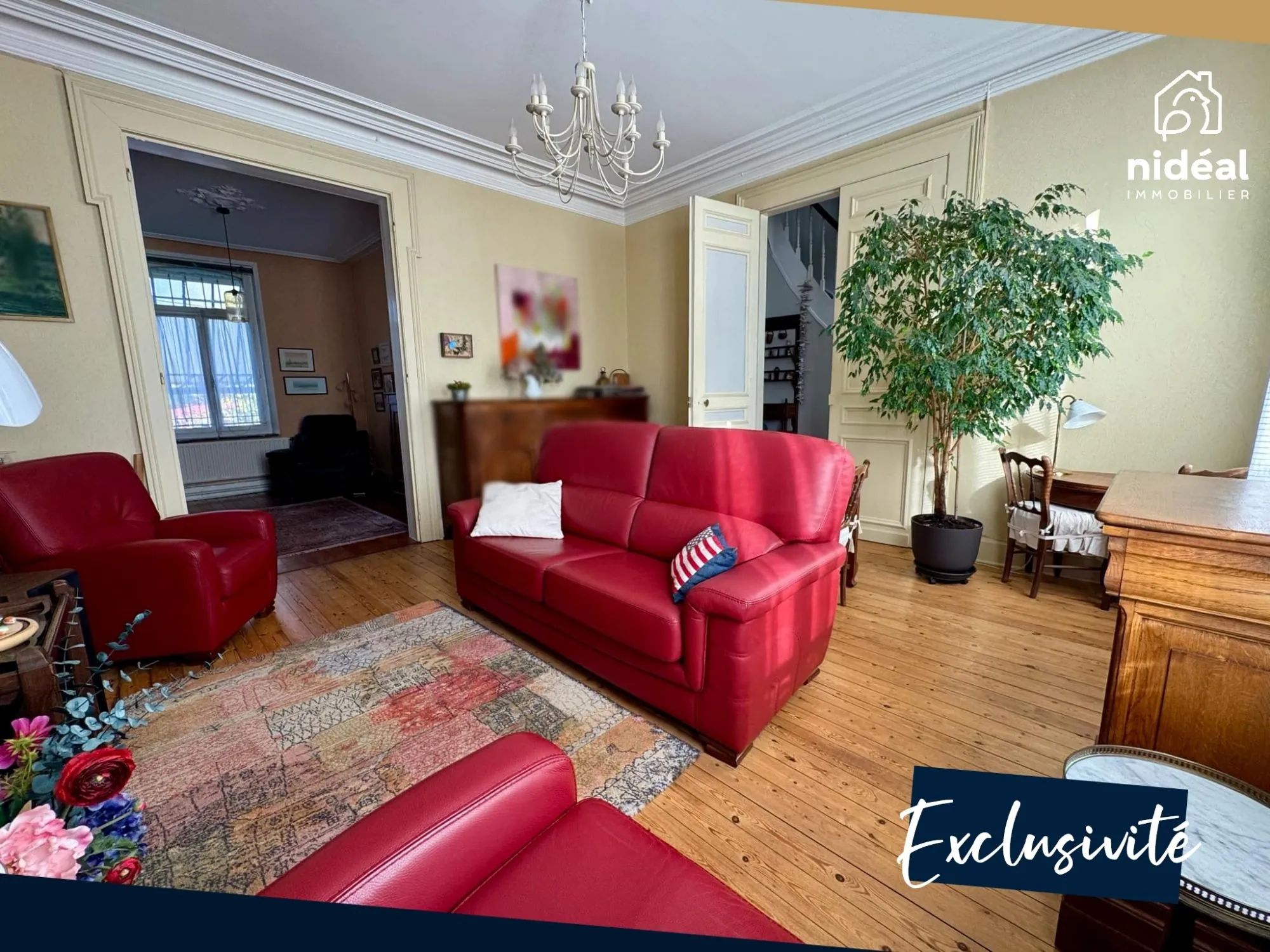Maison semi-individuelle de 122m² avec 3 chambres à Ferrière-la-Grande 