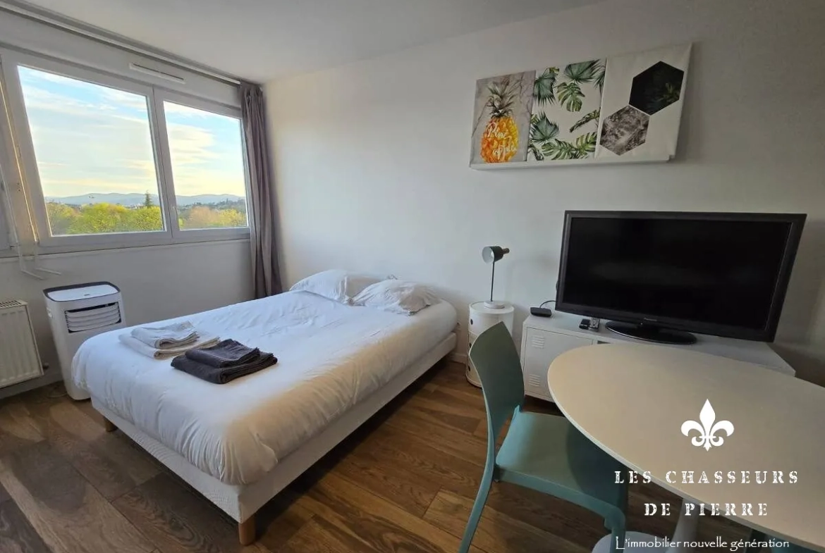 Studio 30 m² à Dardilly - Investissement rentable avec parking sécurisé 